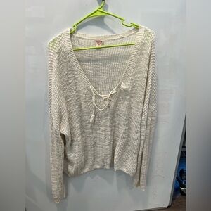 Open Knit Sweater